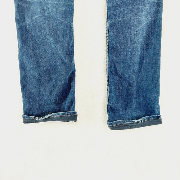 Silver Jeans Suki Mid Slim Boot Blue Casual Denim Jeans P2410 - Picture 6 of 11